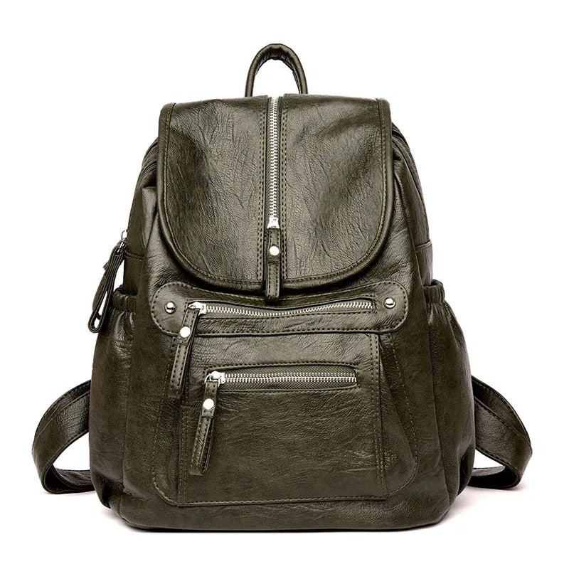 Anika® | Bequemer und leichter Rucksack aus Leder
