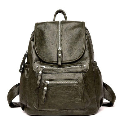 Anika® | Bequemer und leichter Rucksack aus Leder