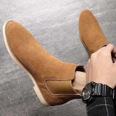 Oliver® | Wildleder Chelsea-Stiefel