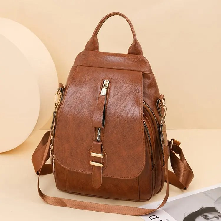 Gisela® | Vintage-Leder-Rucksack