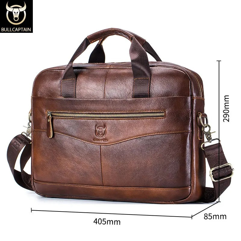Chase® | Leder Arbeits-Umhängetasche