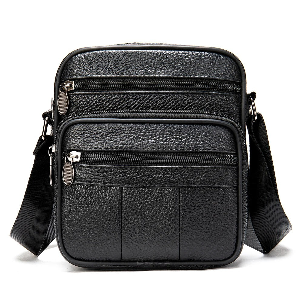 Zane® | Bequeme Leder-Schultertasche für Männer