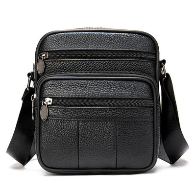 Zane® | Bequeme Leder-Schultertasche für Männer