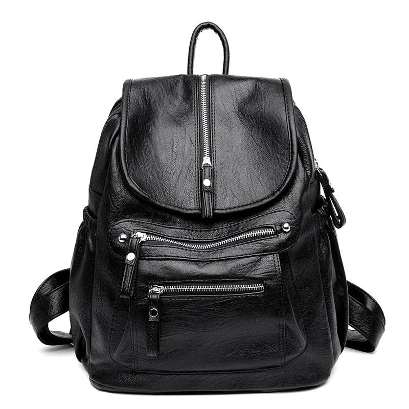 Anika® | Bequemer und leichter Rucksack aus Leder