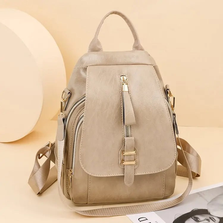 Gisela® | Vintage-Leder-Rucksack