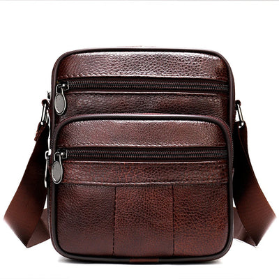Zane® | Bequeme Leder-Schultertasche für Männer