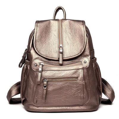 Anika® | Bequemer und leichter Rucksack aus Leder