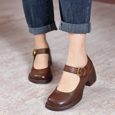 Mila® | Agnes Leder Mary Janes