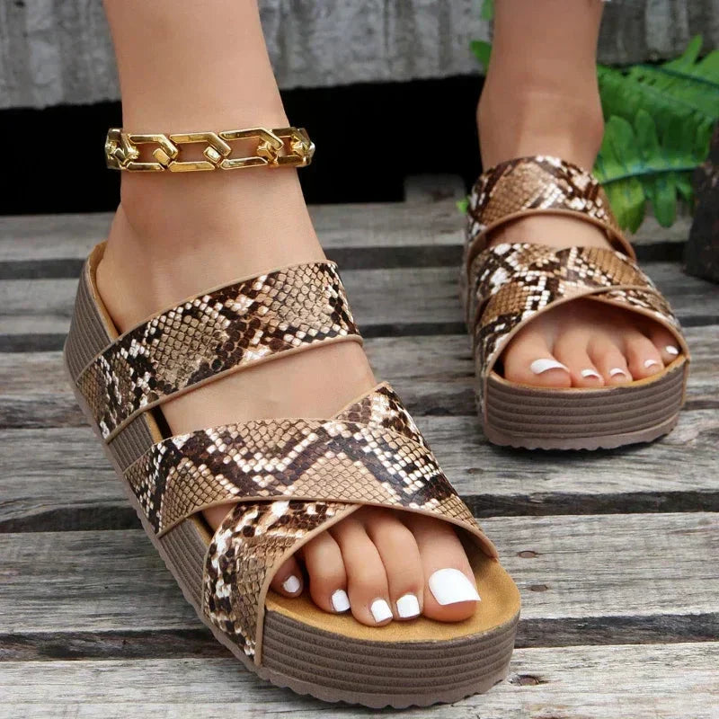 Ilse - Orthopädische Ledersandalen aus hochwertigem Material
