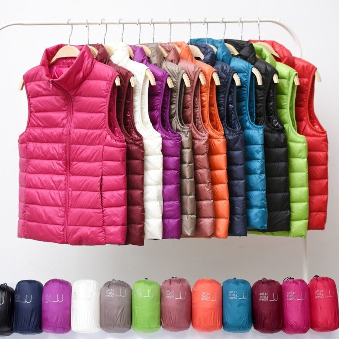 Elisa® | Ärmellose Daunenjacke