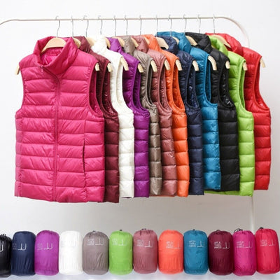 Elisa® | Ärmellose Daunenjacke