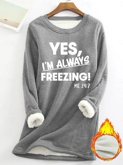 Michaela® | „Yes, I’m Always Freezing“ Warmes Winter-Outfit