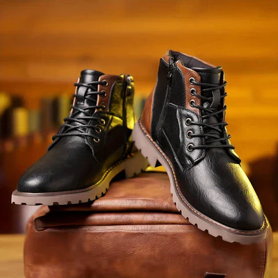 Rudi® | Schnürstiefel aus strapazierfähigem Leder