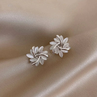 Alia® | Ohrringe mit Opalblüten in Gold