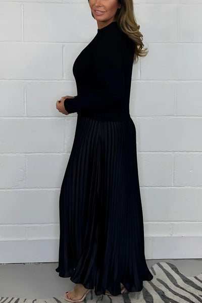 Clara - Schickes Pullover- und Faltenrock-Set