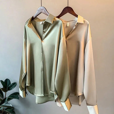 Verena® | Damenbluse aus Satin