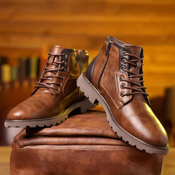Rudi® | Schnürstiefel aus strapazierfähigem Leder