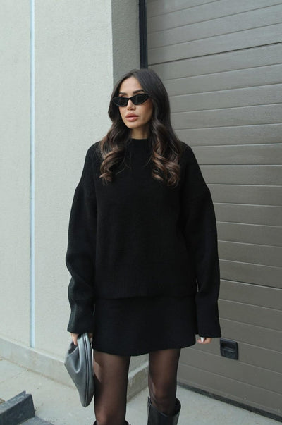 Rosalba® | Bequeme 2-teilige Strickkombination