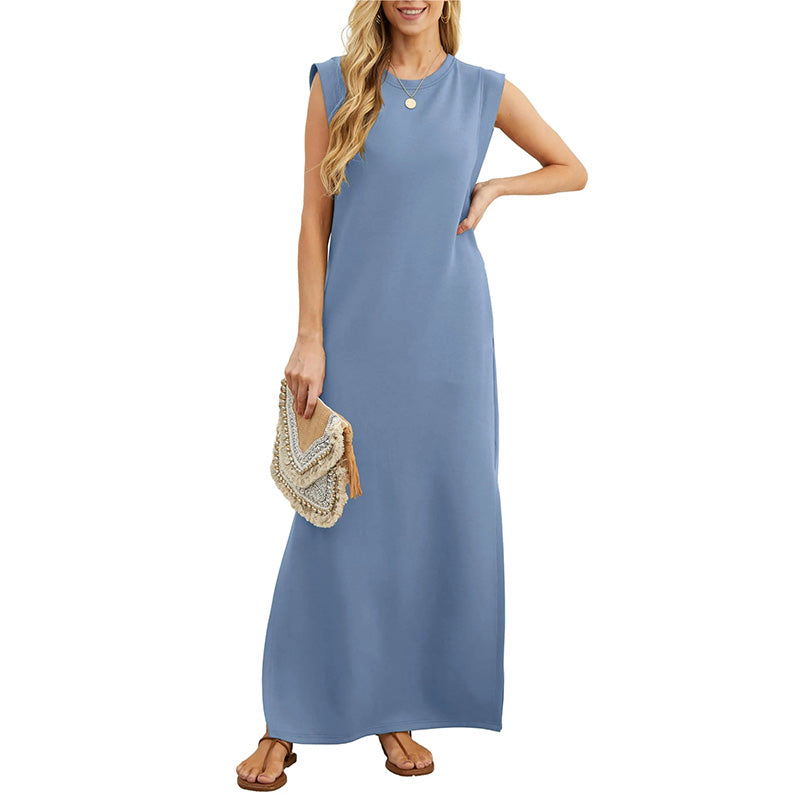 Tessa - Ärmloses Maxikleid