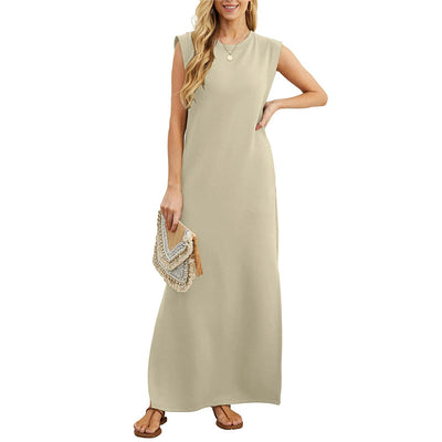 Tessa - Ärmloses Maxikleid