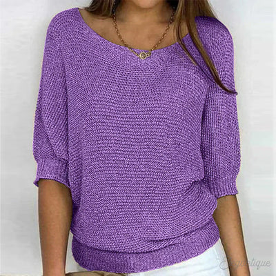 Svea® | Eleganter Strickpullover