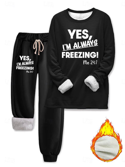 Michaela® | „Yes, I’m Always Freezing“ Warmes Winter-Outfit