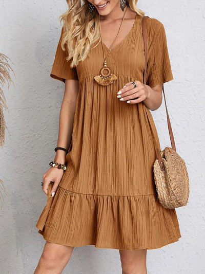 Enora - Elegantes Kleid Schmeichelt dem Bauch