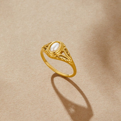 Rosi® | Vintage Royal Ring mit Perle