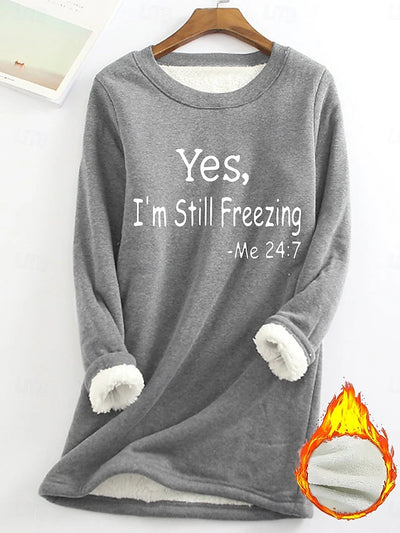 Daniela® | „Yes, I’m Always Freezing“ Warmes Winter-Outfit