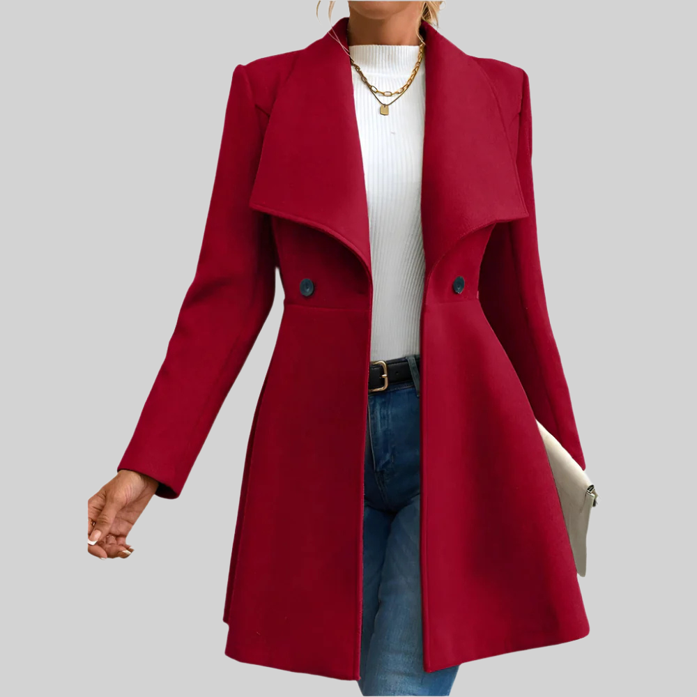 Hildegard® | Doppelreihiger Strickblazer