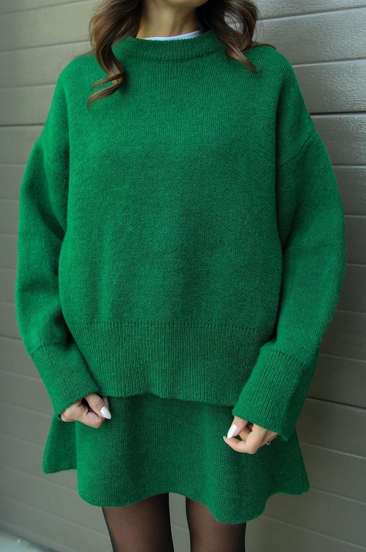 Rosalba® | Bequeme 2-teilige Strickkombination
