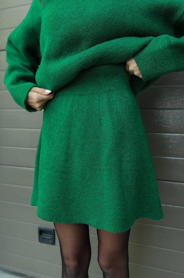 Rosalba® | Bequeme 2-teilige Strickkombination