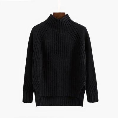 Zoey - Gemütlicher Rippstrick-Turtleneck